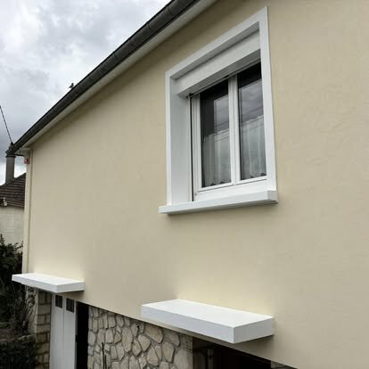 Maison de Beauvais après isolation thermique par l'extérieur