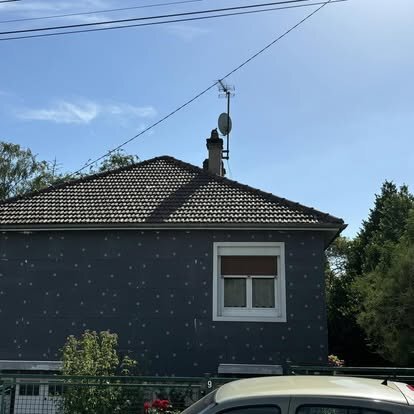 Maison de Beauvais avant isolation thermique par l'extérieur