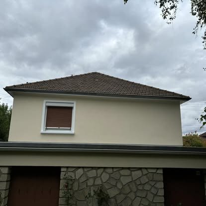 Isolation extérieure du pignon d'une maison à Beauvais